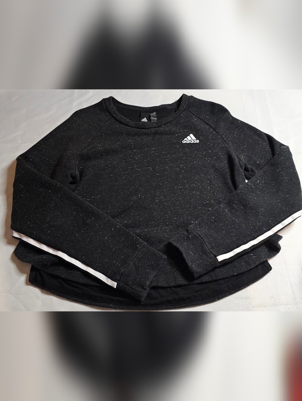 Adidas Women’s Black Crewneck Sweater